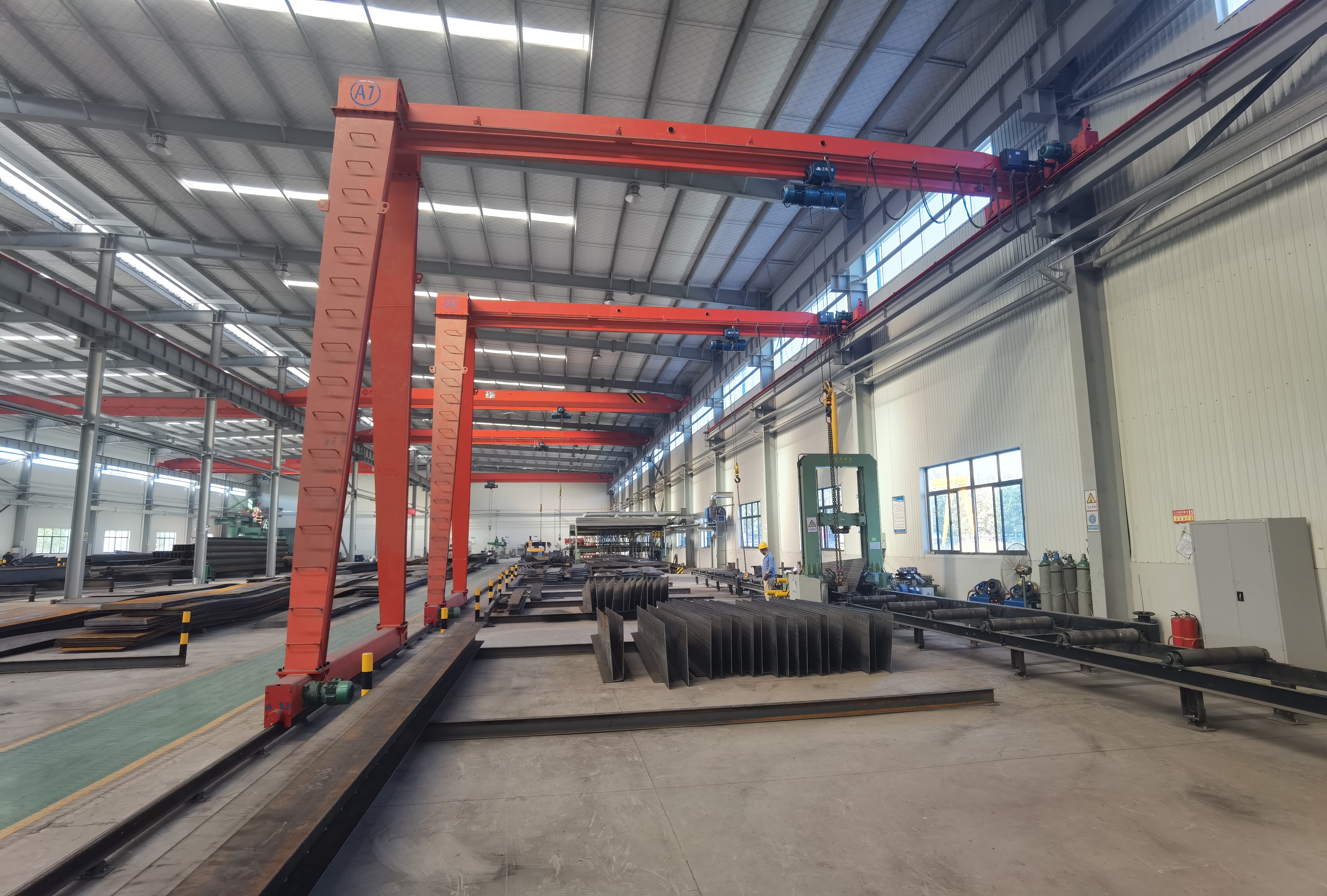 Custom Steel Structure Buildings High Tensile Strength For Heavy Loads