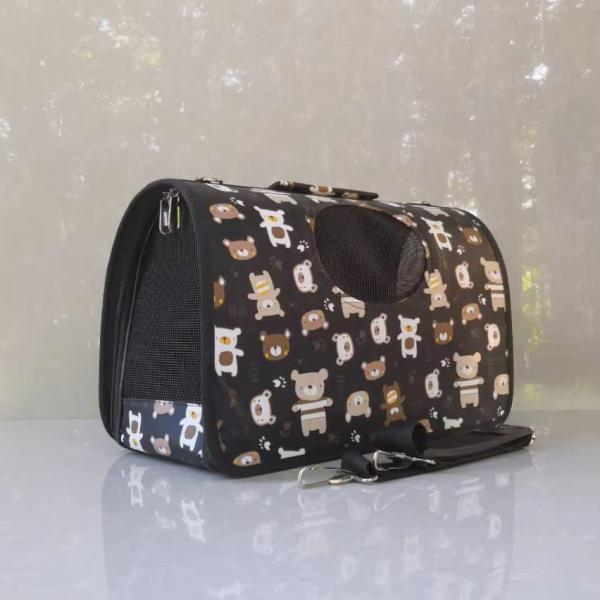 Single Shoulder Pet Carrier Bag Breathable Cat Travel Bags Portable