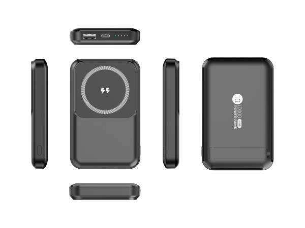 Magnetic Power Bank Portable Charger , Fast Portable Charger For Iphone 1000mAh