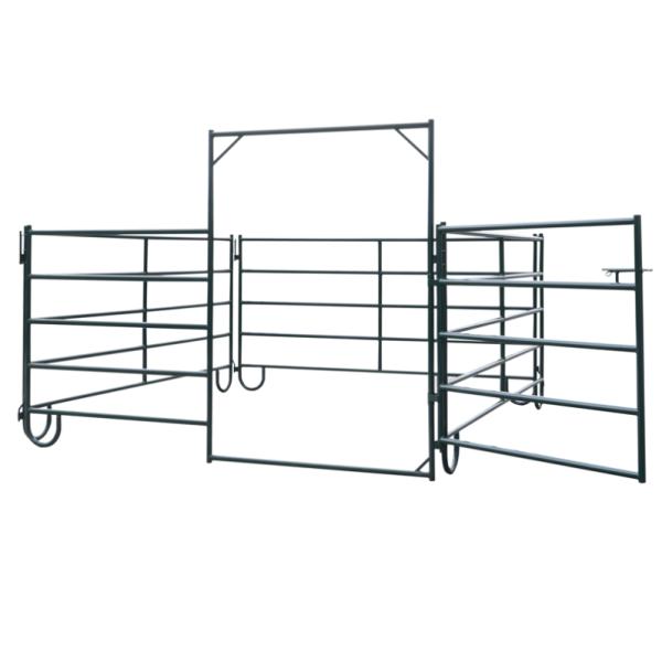 Galvanized Steel Livestock Horse Corral Gate Fence Easy Assemblied