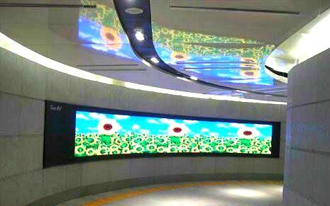 HD P4 Indoor LED Display Screen IP43 SMD Led Digital Display 3840Hz resolution indoor full color led display