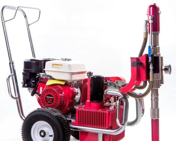 Ceiling House Fence Room Hydraulic Airless Sprayer Petrol Engine Gas Powered Sprayer
