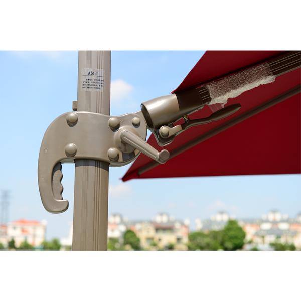 Outdoor Heavy Duty Patio Sun Umbrella with Modern Style and 360 Degree Rotation System