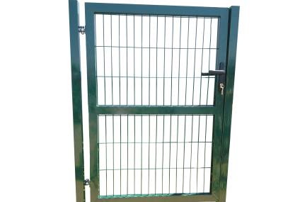 o Pvc verde de 40x40mm revestiu portas laterais do ferro forjado