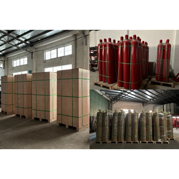 Advanced Automatic IG55 Inert Gas Fire Suppression System