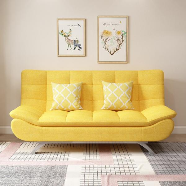 Other Sofa Bed Folding Love Seat Double Futon Convertible Couch Sleeping 3 Seater with Metal Frame