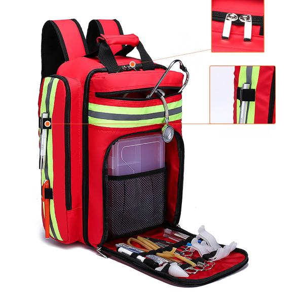 Outdoor First Aid Backpack Emergency Rescue Kit Anti-earthquake Flood Emergency Bag Large Capacity