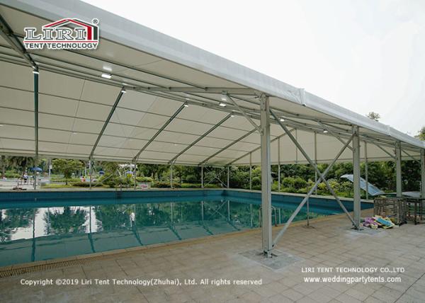 UV Resistant Big Event Sports Tent For Swimming Pool / Cafe Shops