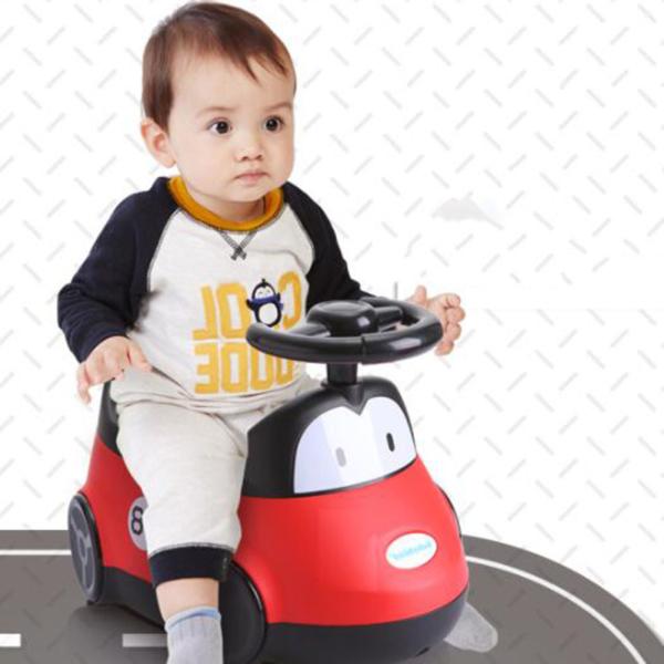 6 Months-3 Years Old Girls' Drawer Type Car Toilet Stool with Gender-Specific Urinal