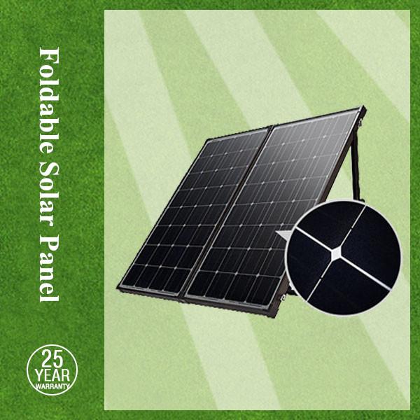 Cheap price, high qaulity 2f foldable solar panel mono-crystalline / portable solar panel kits 120w for cheap sale