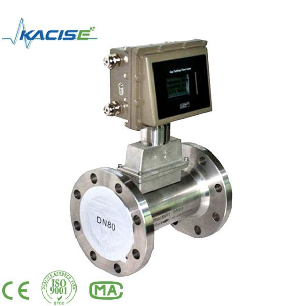 SS304 Turbine Flow Meter with ±1.5% Accuracy and ExdIIBT6 Explosive-proof for Natural Gas and LPG Measurement