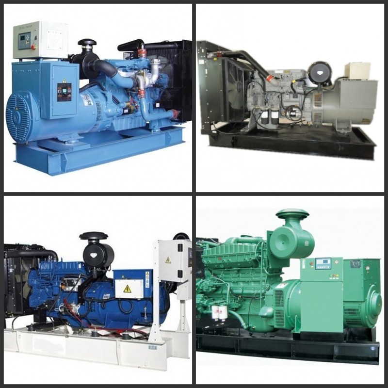 20 Kva 400V Powerful open type Perkins Diesel Generator Set 125℃ Temperature Rise