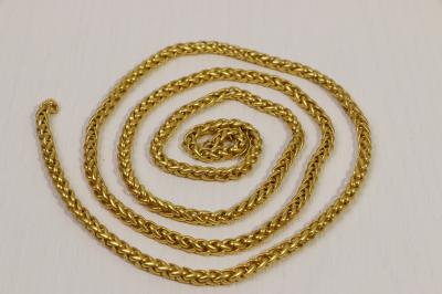 Chunky Gold Purse Chain Untarnishable de bronze para de múltiplos propósitos