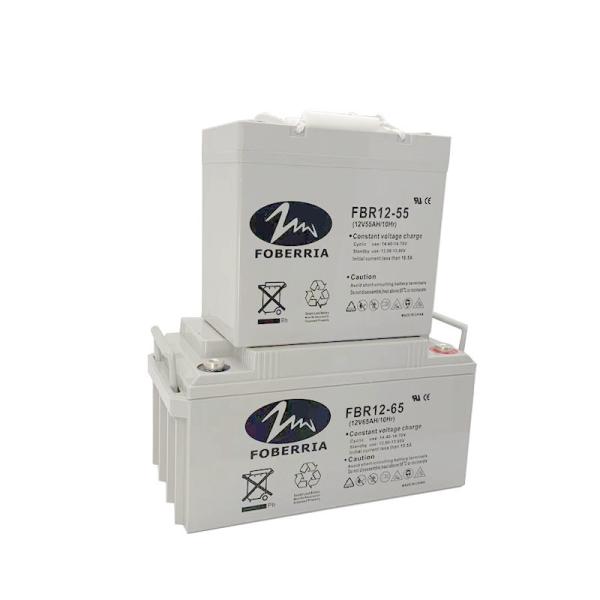 12V 55Ah 20HR 65A Gel Sealed Lead Acid Battery 22kg Rechargeable 12 Gel Battery
