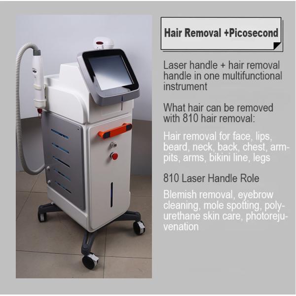 Picosecond Tattoo Diode Laser Hair Removal Machine 808nm Skin Rejuvenation