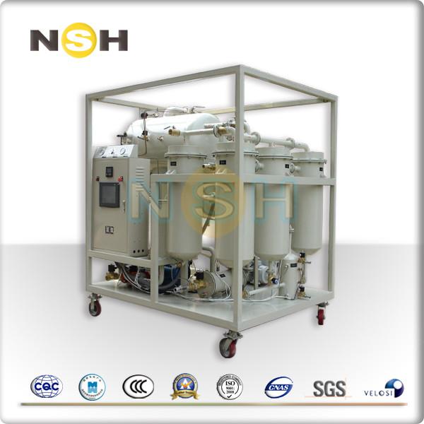 Système d'huile lubrifiante de turbine de vide, système de purification d'huile de turbine d'enlèvement de l'eau