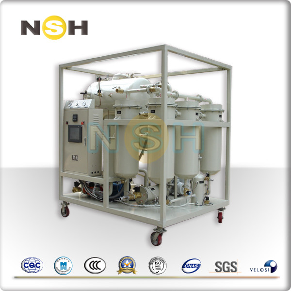Vacuum Turbine Oil Purifier Emulsified Water Impurities Removal Mobile Type With Trailer