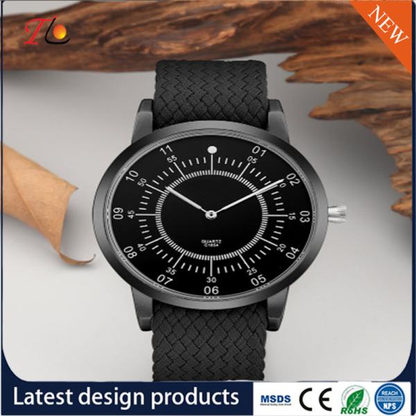 quartz Wrist Watch weave strap Watch delicate  Fashion Watch  AlloyCase custom LOGO Multicolor strap Monochrome