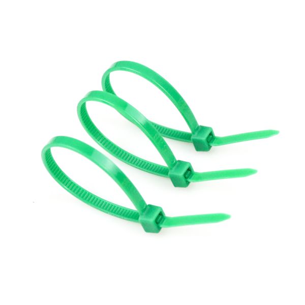 Electrical Colour Cable Ties Environmental Friendly Standard Lightweight