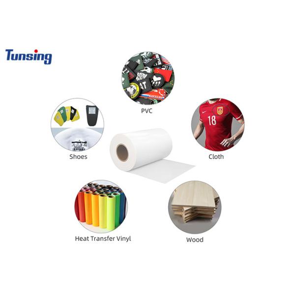 Hot Melt Glue Double Sided PES Hot Melt Adhesive Film With Release Paper for Embroidery Labels Fabric