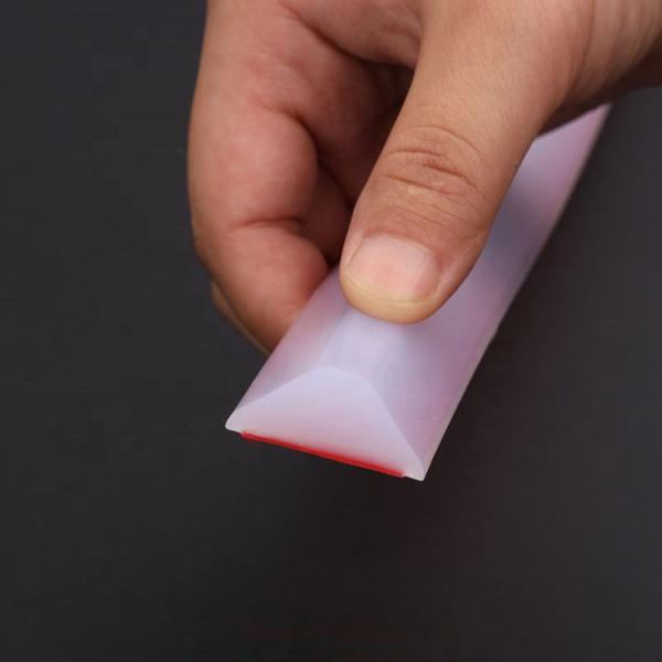 Easy-to-Install 50X30mm Silicone Water Stopper for Frameless Shower Door Threshold