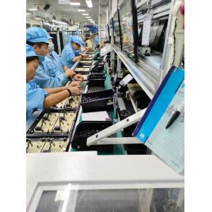 Chaîne de montage en ligne enfichable à courroie silencieuse et à faible bruit, contrôlée par automate programmable, pour une production en douceur