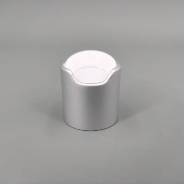 Matt Silver PP 24mm 28mm Aluminium Screw Cap Press Disc Top Lid Cap Cover Bottle 20/410