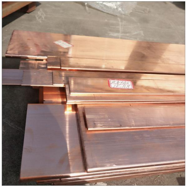 ASTM EN DIN JIS GB Standard Copper Sheet & Plate 0,4 - 100 mm Placa macia de cobre