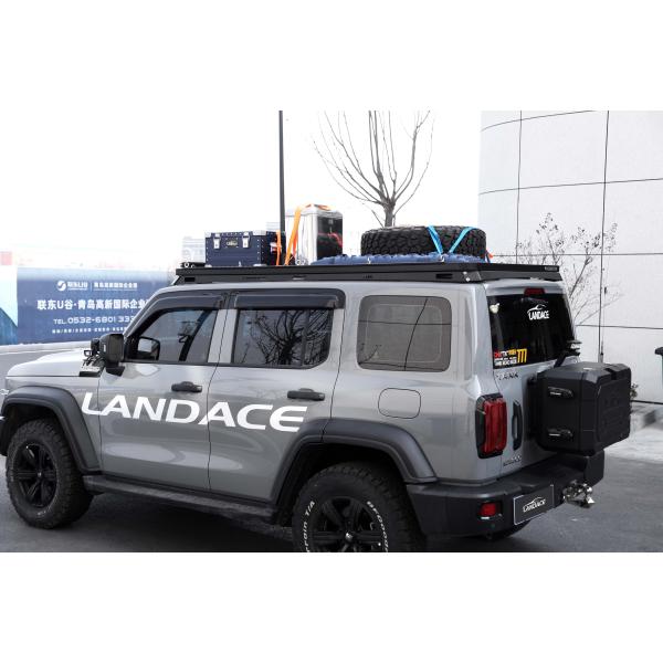 AL6063 SS304 4X4 Tank 300 Aluminum Alloy Universal Luggage Roof Rail Basket Car Roof Racks for GWM