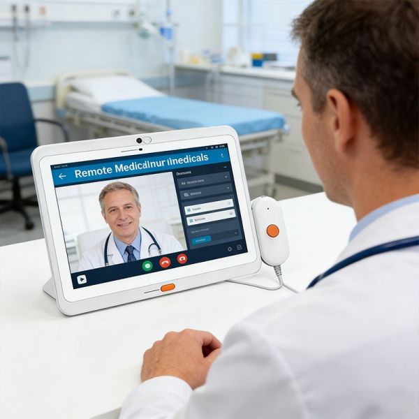 Bedside Tablet for Hospitals with Medical Information Touch Screen