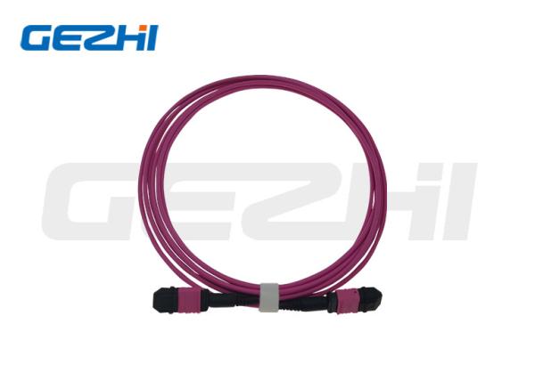 MPO 8 Core OM4 Multimode Patch Cable Series MPO LC Patch Cord Pigtail