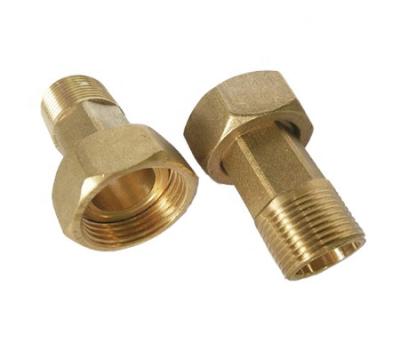 1.6Mpa encaixe de tubulação do medidor de água do bronze da conexão do homem BSP NPT
