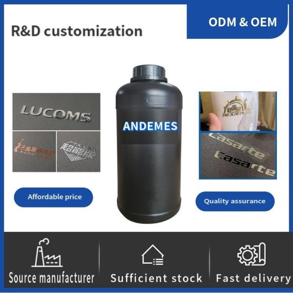 Tecnologia de Impressão de Cristal Tinta UV de 1000 ml para impressora de adesivos XP600 I3200 em filme AB