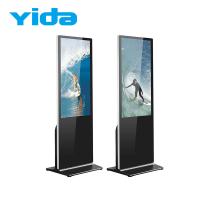 Assoalho interno LCD ereto que anuncia o quiosque interativo personalizado exposição do tela táctil do tamanho