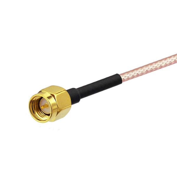 SMA Female Bulkhead Mount to SMA Male RG316 Antenna Extension Cable Pigtail Jumper Cable Antenna Adapter