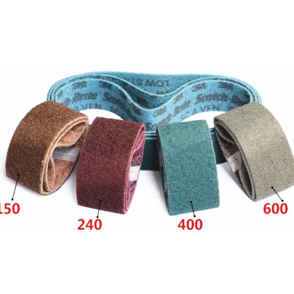 Direct Supply Nylon Belt for Non Woven Surface Conditioning Abrasive Grinding RED Belt
