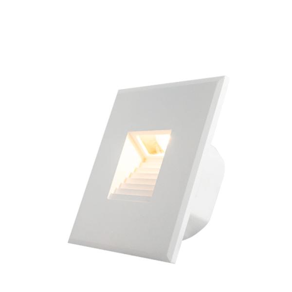 4W Aluminum Recessed Wall Lights Indoor , Multipurpose Stair Wall Lamp