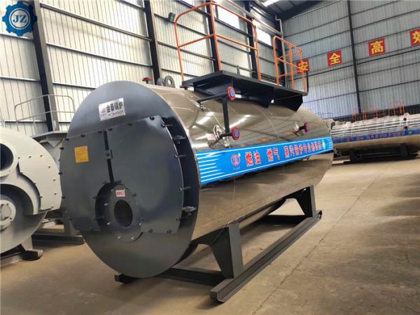 Tipo industrial ateado fogo gás da caldeira de vapor WNS do óleo diesel para a esterilização do alimento