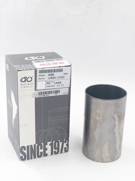 OEM Yanmar Diesel Parts 4D88 Cylindrical Sleeve ,  Cylinder Liner Sleeve