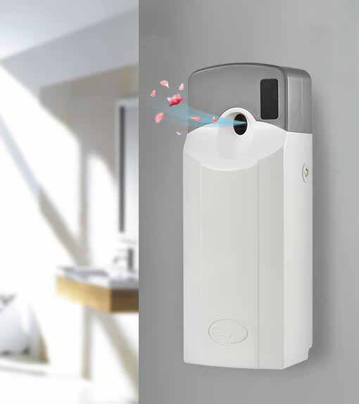 DC 3V 500mA Digital Air Freshener Dispenser , Automatic Toilet Spray Dispenser