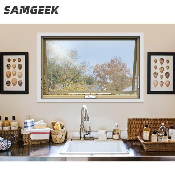 Large  Black And White Awning Windows For Panoramic Views