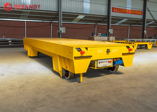 30 Tonne Cast Steel Wheels Factory Railway Battery Transfer Cart