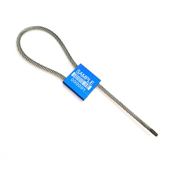 US-CC351 High Security Cable Seals Aluminium Alloy 3.5mm For Trucks