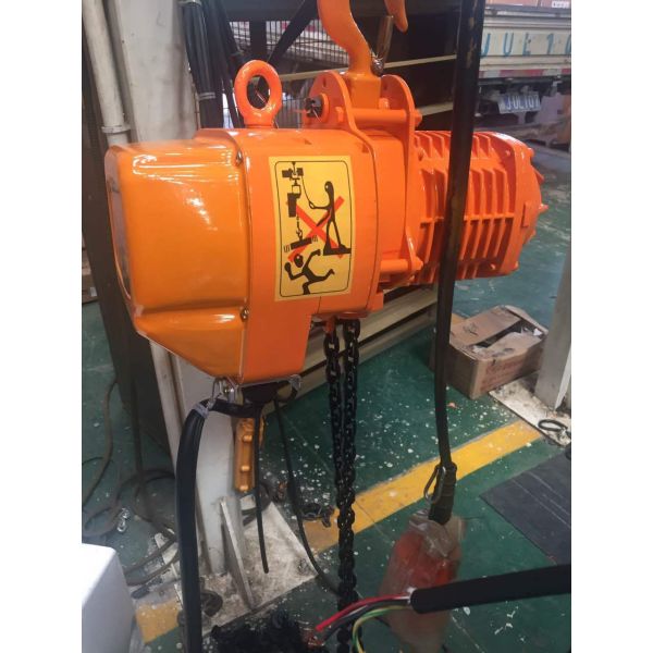 30 Ton Hook Type Trolley Single Phase Chain Hoist