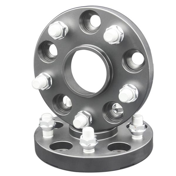 Anodized Black Forged Aluminum 5x120 Bolt Pattern Wheel Spacers For TESLA Model S Model X