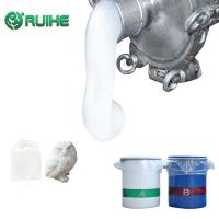 Goma de silicona líquida baja de la categoría alimenticia de la contracción con fuerza de rasgón de 20-25 KN/M