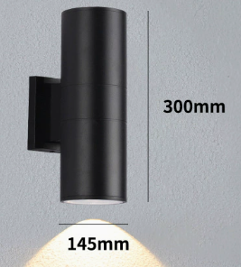 Modern Cylinder Outdoor Wall Lamp with COB for Porch Corridor & Garden