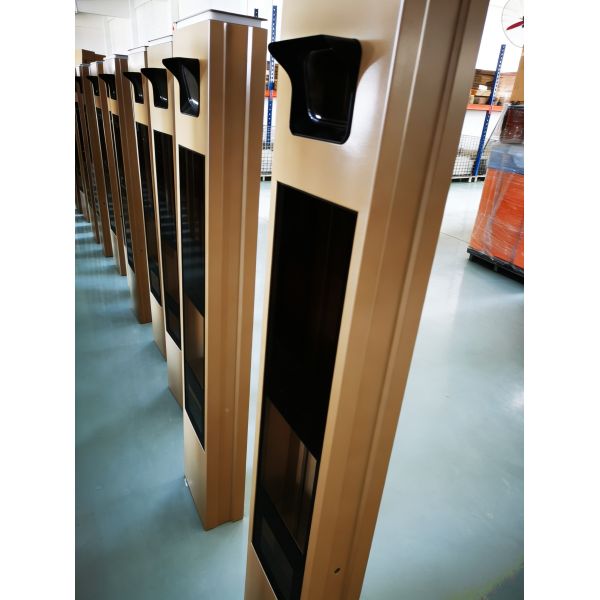 Anti Pinch LPR Parking System , Parking Lot Security Vehicle License Plate Recognition System