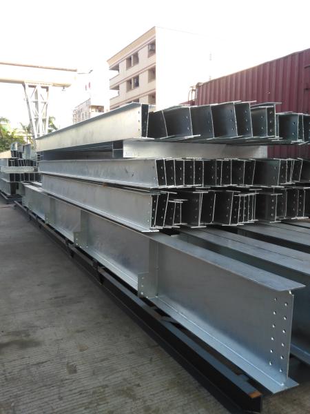 Multi - Floor Building Steel Frame For A Shopping Mall Fabrication With Hot-dip Galvanized Structure Steel