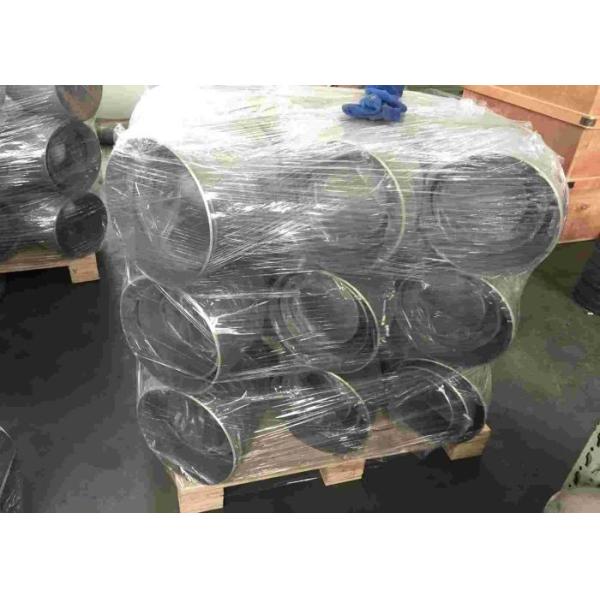 Штуцеры стальной трубы углерода локоть сварки встык радиуса 90 градусов длинный